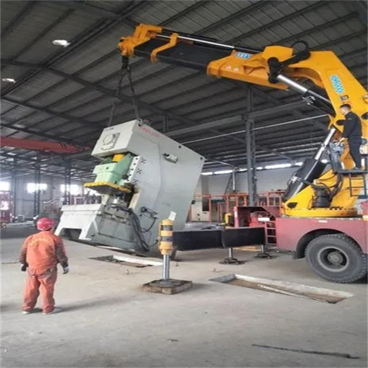 长岛县80吨折臂吊车出租附近电话