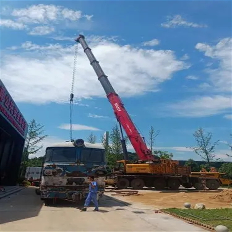 长岛县吊车出租｜16吨汽车吊｜工地吊装/设备吊运｜灵活调度_专业团队